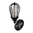 Steel Birdcage Wall Sconce Lighting Fixtures, Matte Black Finish, E26 Base, UL Listed, 3 Years Warranty - LEDMyPlace Load image into Gallery viewer, Steel Birdcage Wall Sconce Lighting Fixtures, Matte Black Finish, E26 Base, UL Listed, 3 Years Warranty - LEDMyPlace