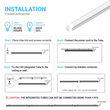 T8 8ft Integrated LED Tube Light 60W V - Shape 5000K Daylight White, Frosted, 8 Foot Plug and Play Linkable LED Shop Lights, Damp Location - LEDMyPlace Load image into Gallery viewer, T8 8ft Integrated LED Tube Light 60W V - Shape 5000K Daylight White, Frosted, 8 Foot Plug and Play Linkable LED Shop Lights, Damp Location - LEDMyPlace