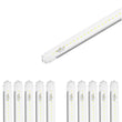 T8 8ft LED Tube/Bulb - 32/36/40/48W Wattage Adjustable, 130lm/w, 3000K/4000K/5000K/6500K CCT Changeable, Clear, R17D Base, - Ballast Bypass - LEDMyPlace Load image into Gallery viewer, T8 8ft LED Tube/Bulb - 32/36/40/48W Wattage Adjustable, 130lm/w, 3000K/4000K/5000K/6500K CCT Changeable, Clear, R17D Base, - Ballast Bypass - LEDMyPlace