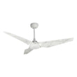 Trailblazer (3 - Blade) Best Smart Ceiling Fan with Dimmable LED Light, White/Marble Pattern, Works w/ Remote Control/Alexa/Google Home/Siri - LEDMyPlace Load image into Gallery viewer, Trailblazer (3 - Blade) Best Smart Ceiling Fan with Dimmable LED Light, White/Marble Pattern, Works w/ Remote Control/Alexa/Google Home/Siri - LEDMyPlace