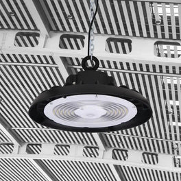 UFO LED High Bay Light 150/120/100 Watt Adjustable, 4000K Cool White, 150LM/W-155LM/W, 120-277VAC, IP65, UL, DLC Listed, 1-10V Dim, For LED Warehouse Lighting Retail Workshop Garage Factory Barn Lighting UFO LED High Bay Light 150/120/100 Watt Adjustable, 4000K Cool White, 150LM/W-155LM/W, 120-277VAC, IP65, UL, DLC Listed, 1-10V Dim, For LED Warehouse Lighting Retail Workshop Garage Factory Barn Lighting