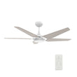 Voyager 52'' Best Smart Ceiling Fan with Remote, Light Kit Included, Works with Google Assistant and Amazon Alexa - LEDMyPlace Load image into Gallery viewer, Voyager 52'' Best Smart Ceiling Fan with Remote, Light Kit Included, Works with Google Assistant and Amazon Alexa - LEDMyPlace