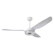 Icebreaker 56 in. (3-Blade) Modern White Best Ceiling Fan w/ Remote & Dimmable LED Light, Works w/ Alexa/Google Home/Siri Load image into Gallery viewer, Icebreaker 56 in. (3-Blade) Modern White Best Ceiling Fan w/ Remote & Dimmable LED Light, Works w/ Alexa/Google Home/Siri