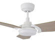 Trailblazer 52 In. indoor/outdoor 3-Blade Best Smart Ceiling Fan with Light , Remote Control, White Wooden Pattern W/ Alexa/Google Home Compatible Load image into Gallery viewer, Trailblazer 52 In. indoor/outdoor 3-Blade Best Smart Ceiling Fan with Light , Remote Control, White Wooden Pattern W/ Alexa/Google Home Compatible