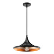 matte-black-trumpet-shaped-pendant-light Load image into Gallery viewer, matte-black-trumpet-shaped-pendant-light