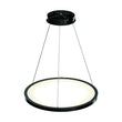 1-ring-35w-3000k-6500k-matte-black-body-finish-modern-led-ring-chandelier-lights Load image into Gallery viewer, 1-ring-35w-3000k-6500k-matte-black-body-finish-modern-led-ring-chandelier-lights