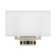 2-Light, Wall Sconce for Bedroom with 2 Switch, 2 USB, 2 Type C & 1 Outlet, White Fabric / Acrylic Shade, Wall Mounted Lamps for Hotel, Corridor and Restaurant Load image into Gallery viewer, 2-Light, Wall Sconce for Bedroom with 2 Switch, 2 USB, 2 Type C & 1 Outlet, White Fabric / Acrylic Shade, Wall Mounted Lamps for Hotel, Corridor and Restaurant