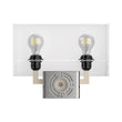 2-Light, Wall Sconce for Bedroom with 2 Switch, 2 USB, 2 Type C & 1 Outlet, White Fabric / Acrylic Shade, Wall Mounted Lamps for Hotel, Corridor and Restaurant Load image into Gallery viewer, 2-Light, Wall Sconce for Bedroom with 2 Switch, 2 USB, 2 Type C & 1 Outlet, White Fabric / Acrylic Shade, Wall Mounted Lamps for Hotel, Corridor and Restaurant