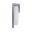 12W Rectangle Shape LED Outdoor Wall Sconce, Painted Silver Finish, White Acrylic Shade, ETL Listed Load image into Gallery viewer, 12W Rectangle Shape LED Outdoor Wall Sconce, Painted Silver Finish, White Acrylic Shade, ETL Listed