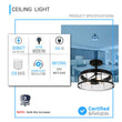 2-light-matte-black-semi-flush-mount-lighting Load image into Gallery viewer, 2-light-matte-black-semi-flush-mount-lighting