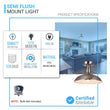 semi-flush-mount-led-ceiling-lights Load image into Gallery viewer, semi-flush-mount-led-ceiling-lights