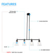 4-light-linear-pendant-lights Load image into Gallery viewer, 4-light-linear-pendant-lights