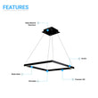 40w-3000k-dimmable-modern-square-chandelier-lights Load image into Gallery viewer, 40w-3000k-dimmable-modern-square-chandelier-lights
