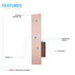 2-lights-copper-finish-wall-sconce Load image into Gallery viewer, 2-lights-copper-finish-wall-sconce
