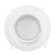 Load image into Gallery viewer, Adjustable Eyeball White LED Recessed Ceiling Light Fixture Trim: 5 in. and 6 in., 15W, 1060LM, Dimmable, Energy Star &amp; ETL Listed