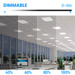 2-ft x 4-ft LED Panel Light 50/60/72 Watt Adjustable, 4000K/5000K/6500K CCT Changeable, Dip Switch, 0-10V Dim, 120-277V, ETL, DLC 5.1, Recessed Back-lit, LED Drop Ceiling Lights Load image into Gallery viewer, 2-ft x 4-ft LED Panel Light 50/60/72 Watt Adjustable, 4000K/5000K/6500K CCT Changeable, Dip Switch, 0-10V Dim, 120-277V, ETL, DLC 5.1, Recessed Back-lit, LED Drop Ceiling Lights