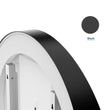 24 Inch Round LED Lighted Bathroom Vanity Mirror with Shelf, Touch Switch, Defogger and CCT Remembrance, CRI 90+, Raven Round Style Load image into Gallery viewer, 24 Inch Round LED Lighted Bathroom Vanity Mirror with Shelf, Touch Switch, Defogger and CCT Remembrance, CRI 90+, Raven Round Style