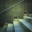 LED Step Lights 3W 3000K (Warm White), 120 LM, 120V, Rectangle, ETL Listed, Dimmable, Wet Location, Indoor Outdoor Stair Lights Load image into Gallery viewer, LED Step Lights 3W 3000K (Warm White), 120 LM, 120V, Rectangle, ETL Listed, Dimmable, Wet Location, Indoor Outdoor Stair Lights