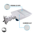 150w-led-pole-light-with-photocell-5700k-universal-mount-white-ac100-277v Load image into Gallery viewer, 150w-led-pole-light-with-photocell-5700k-universal-mount-white-ac100-277v