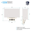 2-Light, Wall Sconce for Bedroom with 2 Switch, 2 USB, 2 Type C & 1 Outlet, White Fabric / Acrylic Shade, Wall Mounted Lamps for Hotel, Corridor and Restaurant Load image into Gallery viewer, 2-Light, Wall Sconce for Bedroom with 2 Switch, 2 USB, 2 Type C & 1 Outlet, White Fabric / Acrylic Shade, Wall Mounted Lamps for Hotel, Corridor and Restaurant