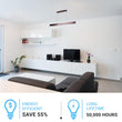 linear-led-pendant-mount-lights-52w-3000k-brown-pendant-mount-lights Load image into Gallery viewer, linear-led-pendant-mount-lights-52w-3000k-brown-pendant-mount-lights