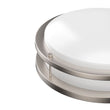 14 inch Dimmable LED Flush Mount Ceiling Lights, Double Ring, 22W, 1600 Lumens, 2700K/3000K/3500K/4000K/5000K Changeable Ceiling Lights, Brushed Nickel Finish Steel, For Hallway Kitchen Stairwell, ETL Listed Load image into Gallery viewer, 14 inch Dimmable LED Flush Mount Ceiling Lights, Double Ring, 22W, 1600 Lumens, 2700K/3000K/3500K/4000K/5000K Changeable Ceiling Lights, Brushed Nickel Finish Steel, For Hallway Kitchen Stairwell, ETL Listed