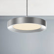 Disk Architectural, LED 5.5 Inch Round Pendant Mount Direct Down Light Fixture, 12W, 3000K, Dimmable Load image into Gallery viewer, Disk Architectural, LED 5.5 Inch Round Pendant Mount Direct Down Light Fixture, 12W, 3000K, Dimmable