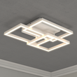 3-Lights, Geometric Modern Ceiling Lights, Surface Mounting, 67W, 3000K(Warm White), 4032LM, Sand white Body Finish, Dimmable, Hallway Light Fixtures Load image into Gallery viewer, 3-Lights, Geometric Modern Ceiling Lights, Surface Mounting, 67W, 3000K(Warm White), 4032LM, Sand white Body Finish, Dimmable, Hallway Light Fixtures