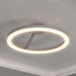 Ceiling Lamp, Circle Shade Led Round Shade Ceiling Lights for Bedroom Hallway,  31W, 3000K, 1285LM, Simple Close to Ceiling Fixtures, Dimmable, Aluminum Body Finish Load image into Gallery viewer, Ceiling Lamp, Circle Shade Led Round Shade Ceiling Lights for Bedroom Hallway,  31W, 3000K, 1285LM, Simple Close to Ceiling Fixtures, Dimmable, Aluminum Body Finish