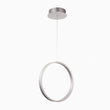 Ring 1-Light LED Unique Design Pendant, 34W, 3000K (Warm White), 1028LM, Dimmable, Aluminum Body Finish, Pendant Mounting Load image into Gallery viewer, Ring 1-Light LED Unique Design Pendant, 34W, 3000K (Warm White), 1028LM, Dimmable, Aluminum Body Finish, Pendant Mounting