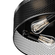3-Lights Cage Style Flush Mount Fixture, Drum Shape, E26 Base, UL Listed, 3 Years Warranty Load image into Gallery viewer, 3-Lights Cage Style Flush Mount Fixture, Drum Shape, E26 Base, UL Listed, 3 Years Warranty