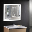 LED Lighted Bathroom Vanity Mirror Load image into Gallery viewer, LED Lighted Bathroom Vanity Mirror