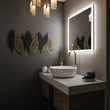 LED Lighted Bathroom Vanity Mirror Load image into Gallery viewer, LED Lighted Bathroom Vanity Mirror