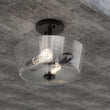 semi-flush-mount-ceiling-lights-round-2-light Load image into Gallery viewer, semi-flush-mount-ceiling-lights-round-2-light