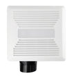 Ultra Quiet Bathroom Exhaust Fan w/ LED Light 4000K, 1000LM, 100 CFM, 0.8 Sones, Ceiling/Wall Mounted Load image into Gallery viewer, Ultra Quiet Bathroom Exhaust Fan w/ LED Light 4000K, 1000LM, 100 CFM, 0.8 Sones, Ceiling/Wall Mounted