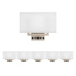 2-Light, Wall Sconce for Bedroom with 2 Switch, 2 USB, 2 Type C & 1 Outlet, White Fabric / Acrylic Shade, Wall Mounted Lamps for Hotel, Corridor and Restaurant Load image into Gallery viewer, 2-Light, Wall Sconce for Bedroom with 2 Switch, 2 USB, 2 Type C & 1 Outlet, White Fabric / Acrylic Shade, Wall Mounted Lamps for Hotel, Corridor and Restaurant