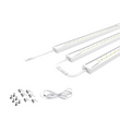 led-strip-light-120v-12-inch-3x3-6w-white-3x110lm Load image into Gallery viewer, led-strip-light-120v-12-inch-3x3-6w-white-3x110lm