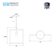 square-pendant-1-light-fixture Load image into Gallery viewer, square-pendant-1-light-fixture