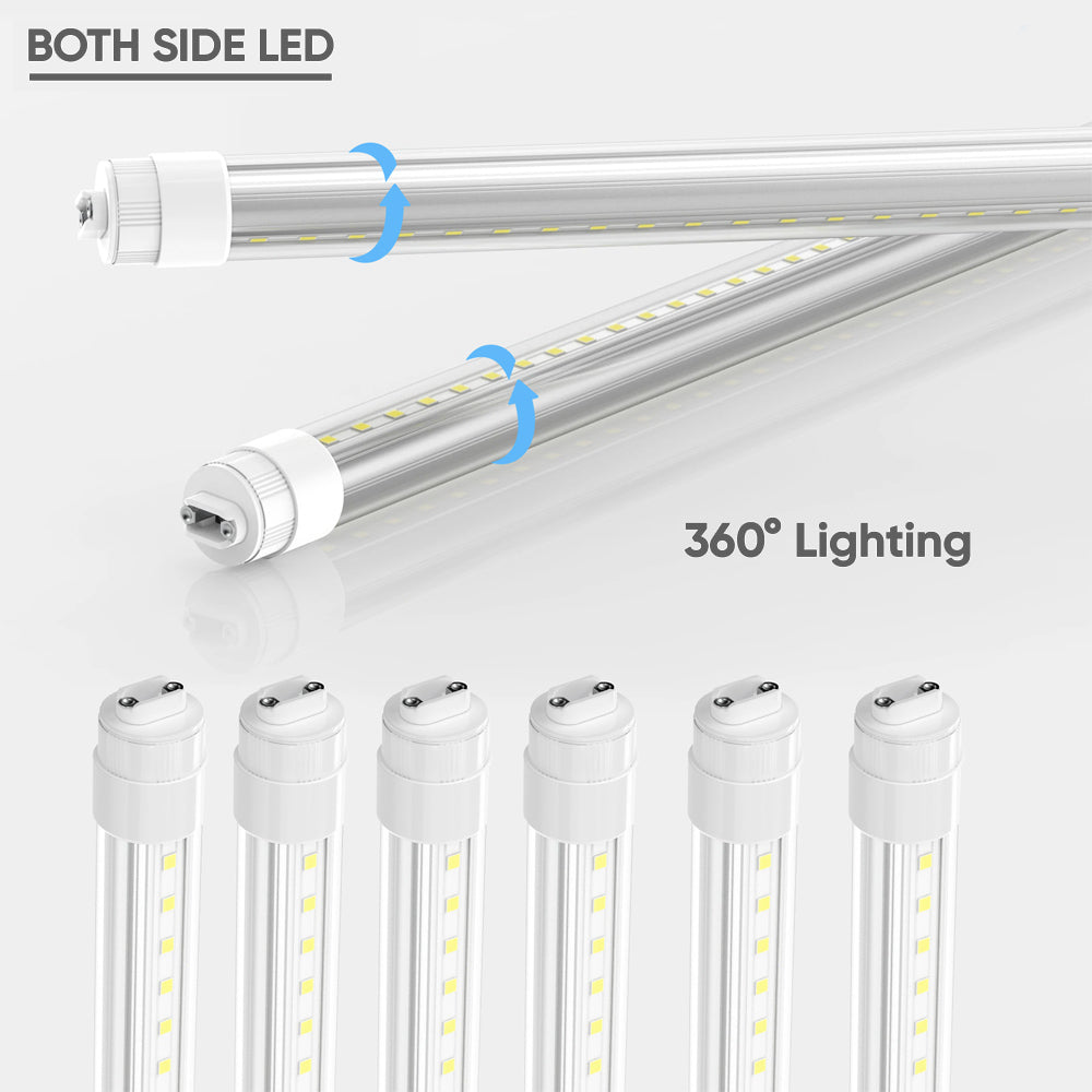 T8 LED Sign Tubes with R17 Base, Work without Ballast, 360 Degree Adve –  LEDMyplace Canada
