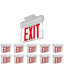 Load image into Gallery viewer, emergency-light-edge-lit-exit-sign-3w-red-ul-listed