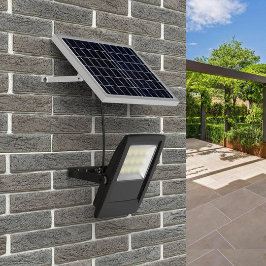 Solar LED Flood Light 4.8W/9W/13.5W, 6000K, Auto On/Off, IP65 Waterproof, with Remote Control & Motion Sensors Detection