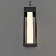 Load image into Gallery viewer, 1 - Light LED Integrated Black Outdoor Ceiling Light, 11W 3CCT, Bubble Glass, Pendant - LEDMyPlace