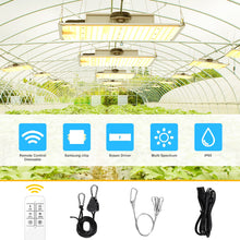 Load image into Gallery viewer, 1000W Full Spectrum LED Grow Light with UV/IR for Hydroponic Indoor Plants Veg and Flower Growth