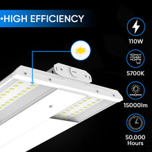 Load image into Gallery viewer, 110-watt-linear-high-bay-lights-image