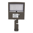 Load image into Gallery viewer, 150W LED Area Light with Photocell, 5700K, Universal Mount, Bronze, AC120-277V, LED Dusk to Dawn Area Lights