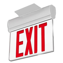 Load image into Gallery viewer, emergency-light-edge-lit-exit-sign-3w-red-ul-listed