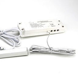 Spliter Box and Driver for 2411 and 2109 LED Linear Light constant voltage plastic driver / 110V-220V /24W/ 6 channels with dupont terminal output