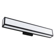 Load image into Gallery viewer, 24″W x 3.5″D x 4.72″H Black LED Wall Light with Integrated 20W LED 3CCT – Hardwired - LEDMyPlace