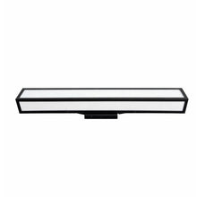Load image into Gallery viewer, 24″W x 3.5″D x 4.72″H Black LED Wall Light with Integrated 20W LED 3CCT – Hardwired - LEDMyPlace
