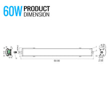 Load image into Gallery viewer, Explosiom Proof LED Light FLF Series C1D2, 60W, &gt;70 CRI, 120 Beam Angle , 100-227V